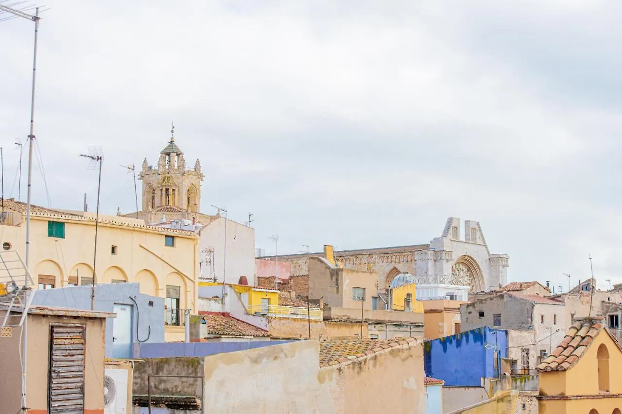 Apartamento 3 En La Muralla Romana Junto A La Catedral Tarragona 0*,
